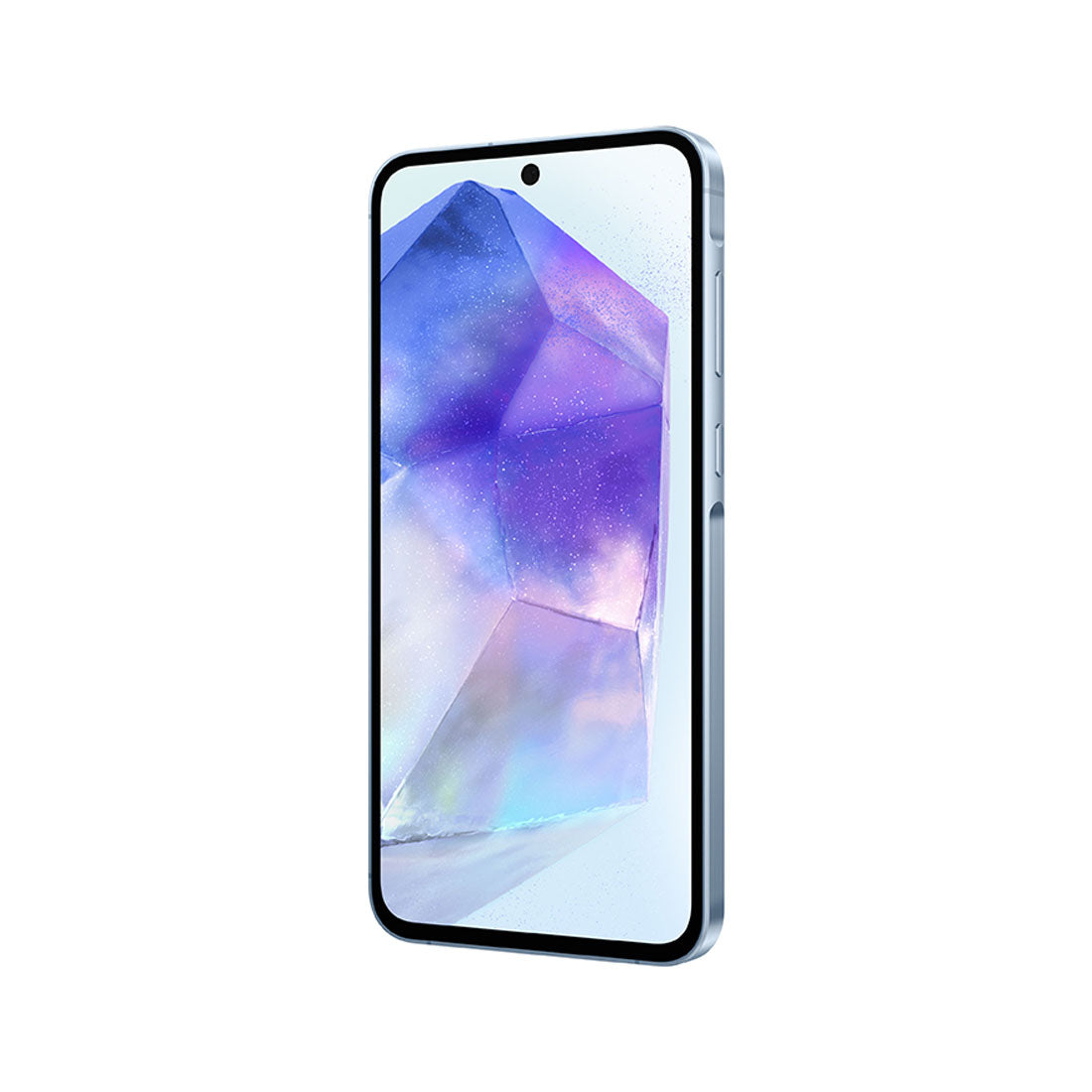 Samsung Galaxy A55 in Blue - Front Right