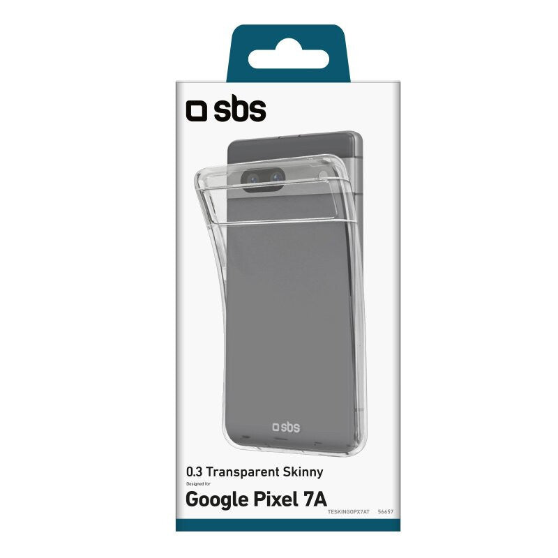 SBS Skinny mobile phone case for Google Pixel 7A in Transparent