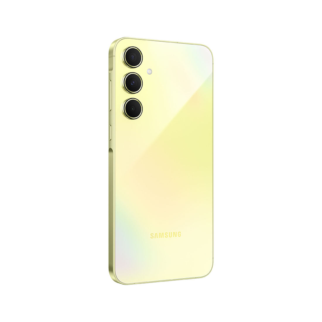 Samsung Galaxy A55 in Yellow - Back Left