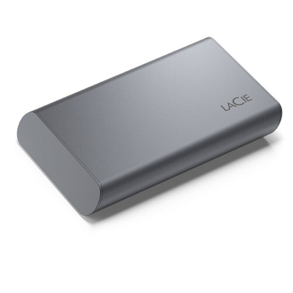 LaCie Mobile SSD Secure 500GB, 10Gbps USB 3.1 Type C, PC Mac iPad & iPhone, Space Grey, Includes Data Rescue Service (STKH500800 LaCie Mobile SSD Secure 500GB, 10Gbps USB 3.1 Type C, PC Mac iPad & iPhone, Space Grey, Includes Data Rescue Service (STKH500800