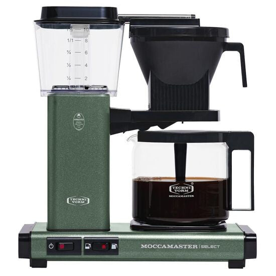 Moccamaster KBG Select - 1.25 Litre Fully-auto Drip coffee maker in Forest Green