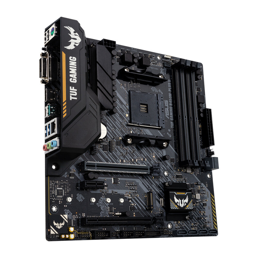 ASUS TUF Gaming B450M-Plus II micro ATX motherboard - AMD B450 Socket AM4