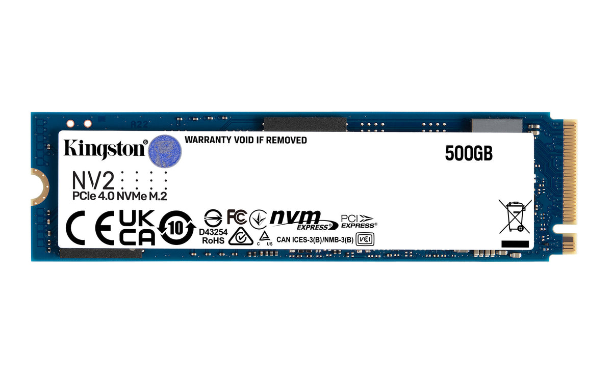 Kingston Technology NV2 2280 PCIe 4.0 NVMe M.2 SSD - 500 GB