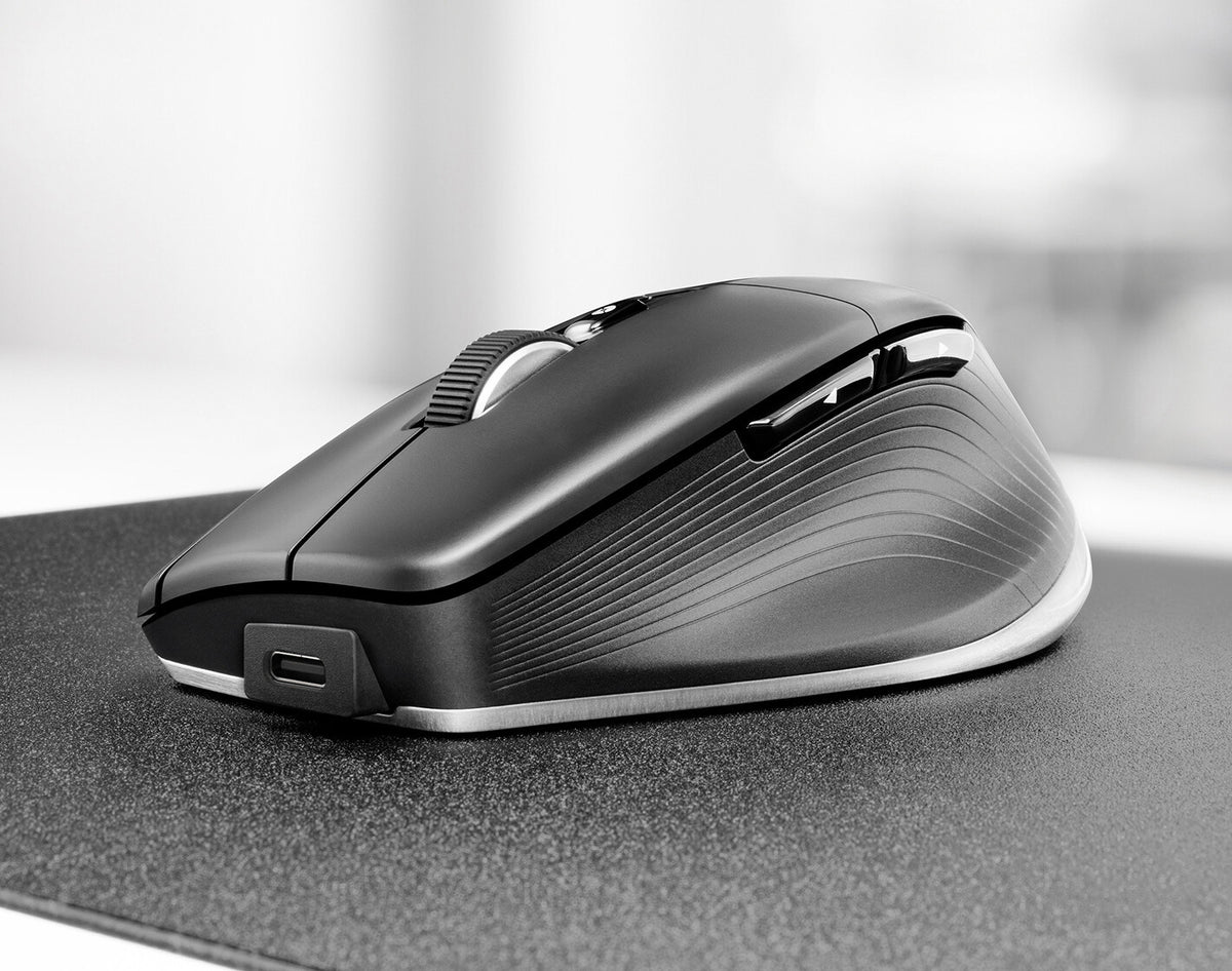 3Dconnexion CadMouse Pro - RF Wireless Mouse in Black -  7,200 DPI