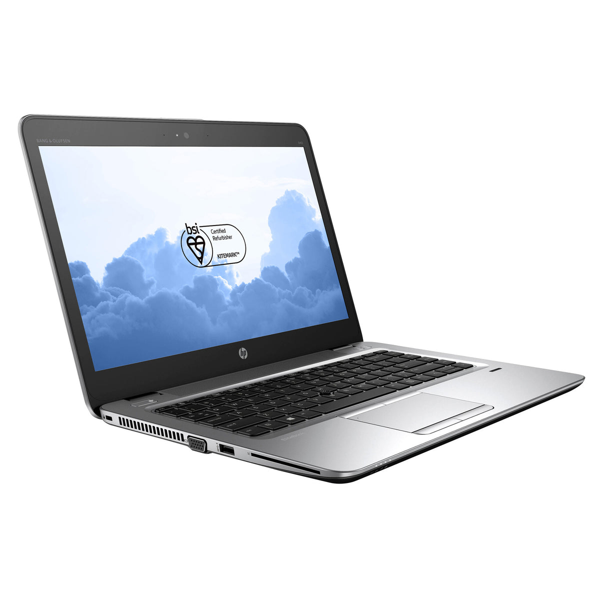 HP EliteBook 840 G4 Laptop - 35.6 cm (14&quot;) - Intel® Core™ i5-7200U - 16 GB DDR4-SDRAM - 256 GB SSD - Wi-Fi 5 - Windows 10 Pro - Black / Silver - Refurbished