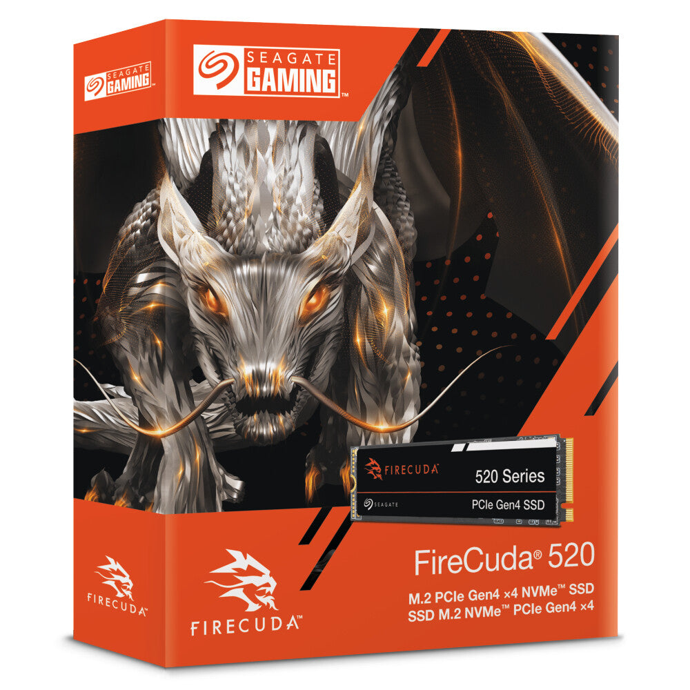 Seagate FireCuda 520 - PCI Express 4.0 3D TLC NVMe M.2 SSD - 2 TB