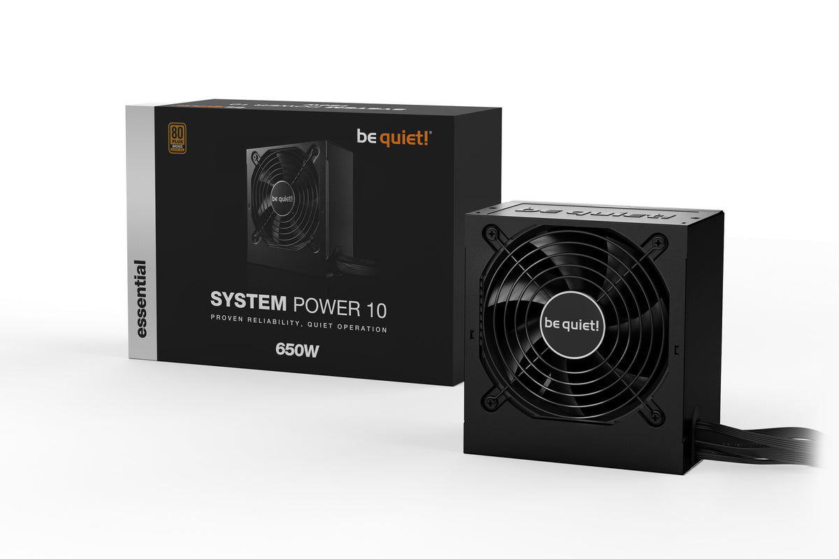 be quiet! System Power 10 - 650W 80+ Bronze Non-Modular Power Supply Unit