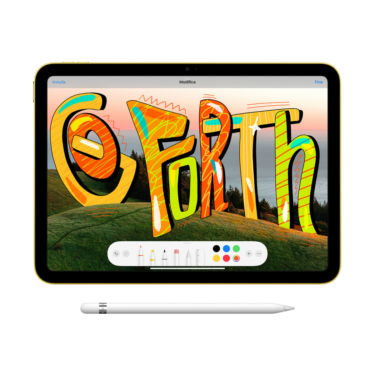 Apple iPad (10th Gen) - 27.7 cm (10.9&quot;) - Wi-Fi - 256GB - Yellow