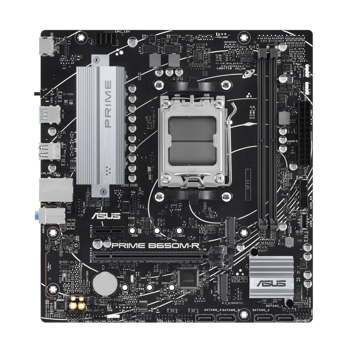 ASUS PRIME B650M-R micro ATX motherboard - AMD B650 Socket AM5