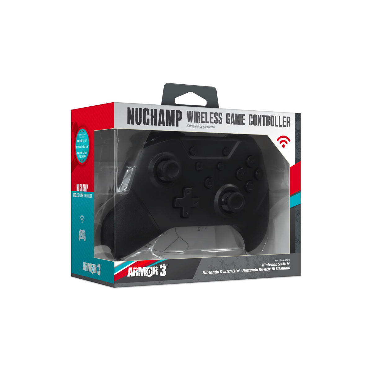 Hyperkin NuChamp - Wireless Gaming Controller for Nintendo Switch in Black