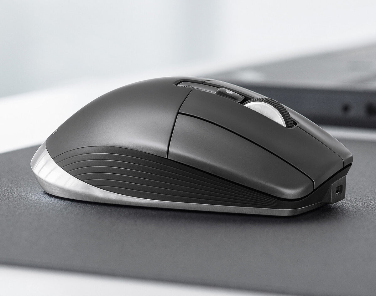 3Dconnexion CadMouse Pro - RF Wireless Mouse in Black -  7,200 DPI