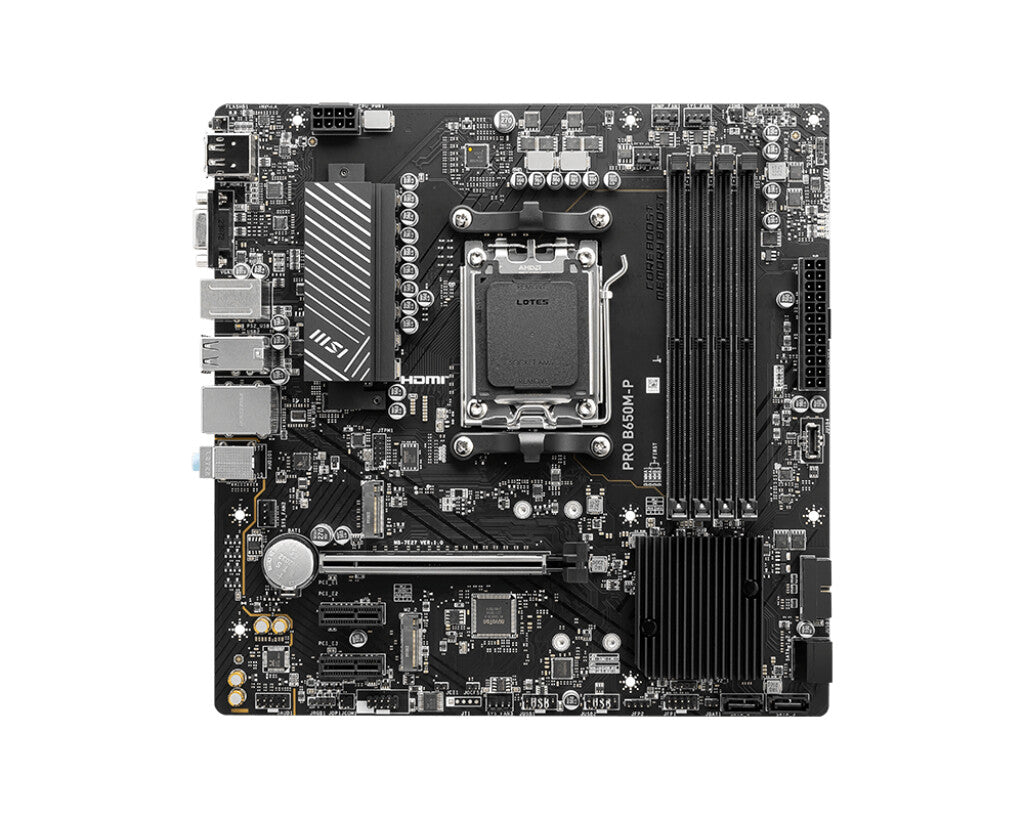 MSI PRO B650M-P micro ATX motherboard - AMD B650 Socket AM5