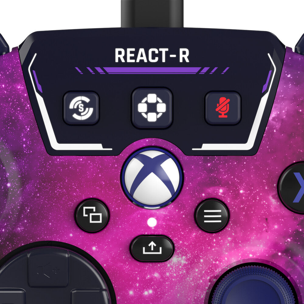 Turtle Beach REACT-R - USB Gamepad for PC / Xbox Series X|S in Nebula