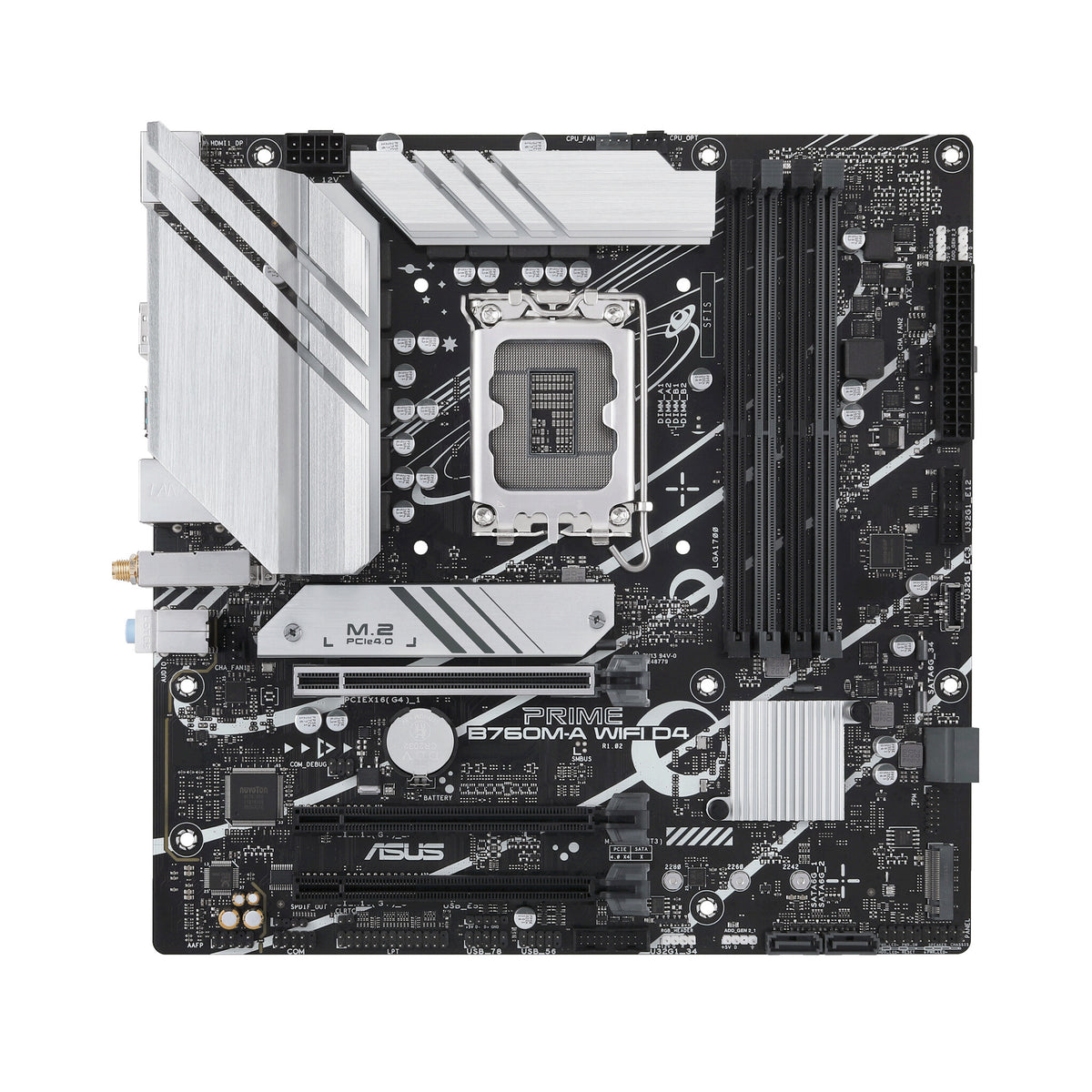 ASUS PRIME B760M-A WIFI D4 micro ATX motherboard - Intel B760 LGA 1700