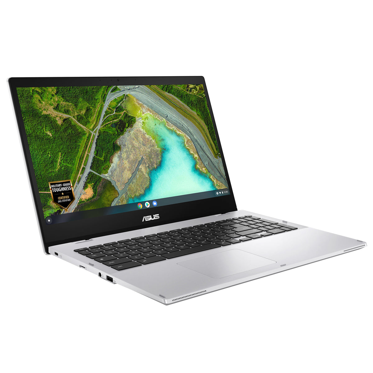 ASUS Chromebook CB1500CKA-NJ0407 - 39.6 cm (15.6&quot;) - Intel® Celeron® N N4500 - 4 GB LPDDR4x-SDRAM - 64 GB eMMC - Wi-Fi 6 - ChromeOS - Silver