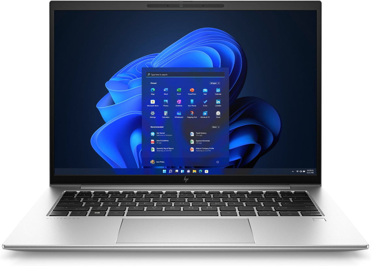 HP EliteBook 840 G9 Laptop - 35.6 cm (14&quot;) - Intel® Core™ i7-1255U - 16 GB DDR5-SDRAM - 512 GB SSD - Wi-Fi 6E - Windows 11 Pro - Silver