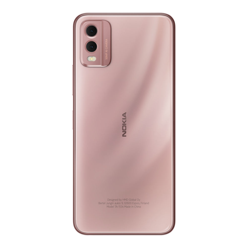 Nokia C32 - Beach Pink - back