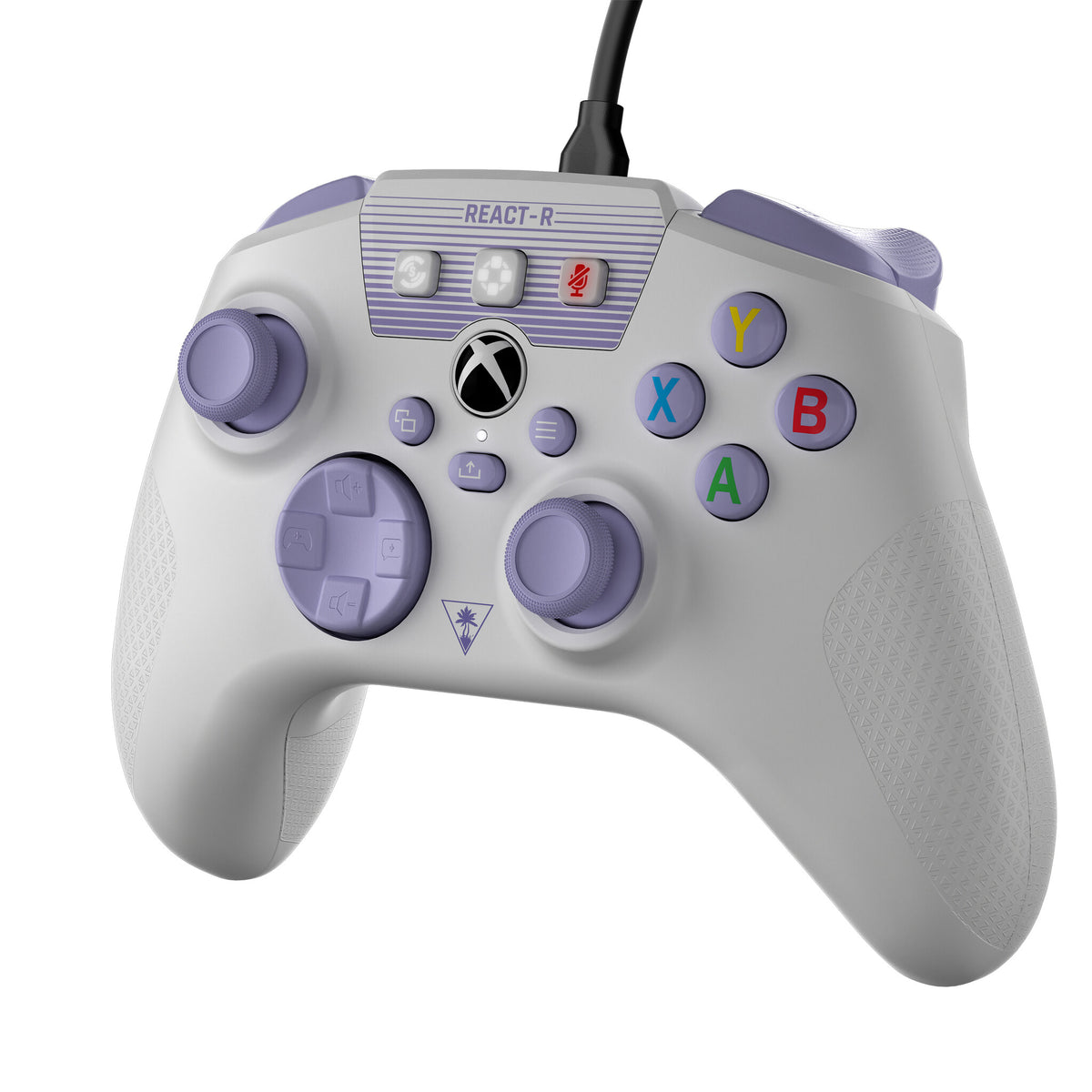 Turtle Beach REACT-R - USB Gamepad for PC / Xbox Series X|S in Purple / White