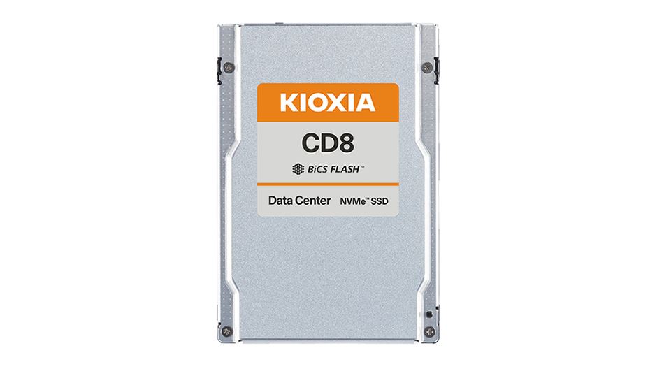 Kioxia CD8-R 2.5&quot; 3.84 TB PCI Express 4.0 BiCS FLASH TLC NVMe