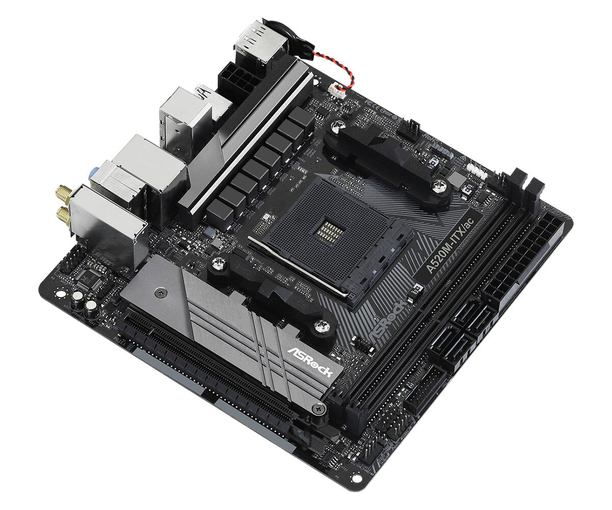 Asrock A520M mini ITX motherboard - AMD A520 Socket AM4