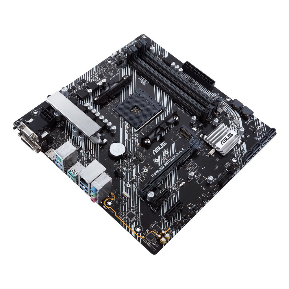 ASUS PRIME B450M-A II micro ATX motherboard - AMD B450 Socket AM4