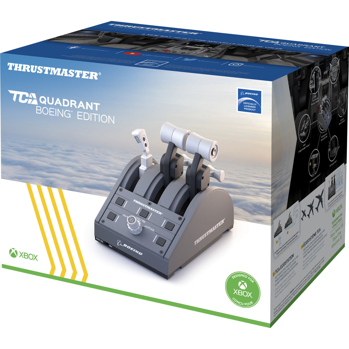 Thrustmaster TCA Quadrant &quot;Boeing Edition&quot; - USB Joystick for PC / Xbox Series X|S