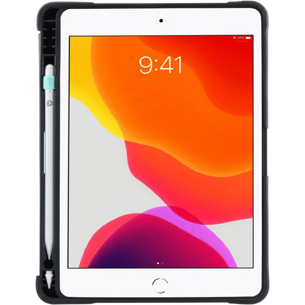 Cover Protettiva Silicone IPad Custodia Ibrida Antiurto Per IPad 7a Generazione 10,2 Pollici - Con Supporto, Vetro Protettivo E Portamatite Custodia Con Supporto Integrato E Vetro