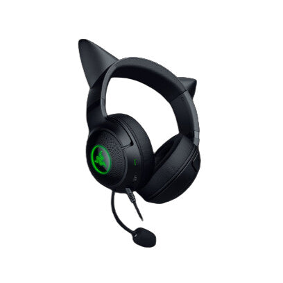 Razer Kraken Kitty V2 USB Wired Gaming Headset in Black Clove