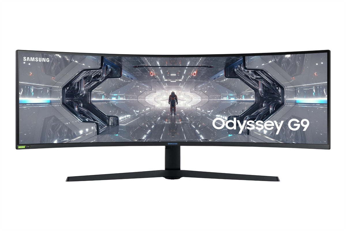 Samsung Odyssey C49G95TSSU 124.5 cm (49&quot;) 5120 x 1440 pixels Quad HD QLED Black, White Monitor