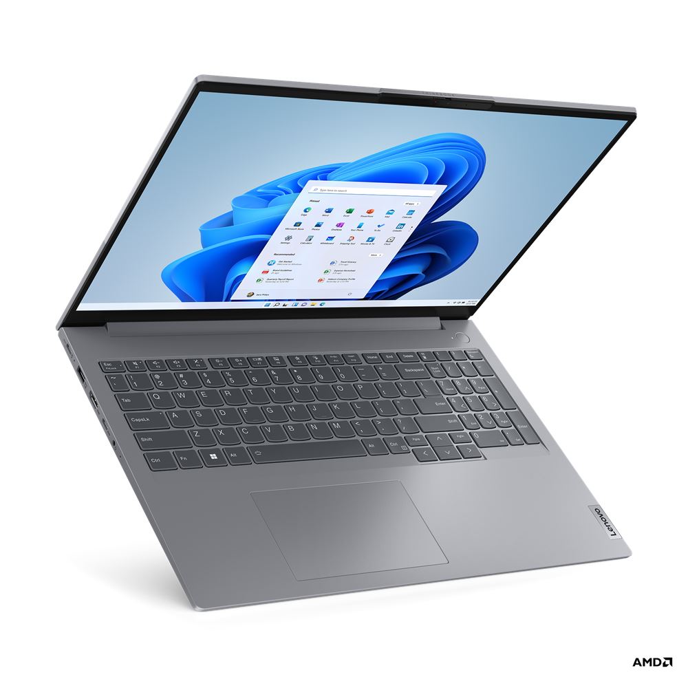 Lenovo ThinkBook 16 G6 ABP Laptop 40.6 cm (16&quot;) WUXGA AMD Ryzen™ 5 7530U 8 GB DDR4-SDRAM 256 GB SSD Wi-Fi 6 (802.11ax) Windows 11 Pro Grey