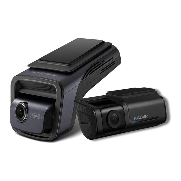 2.7' Inch Dual Channel Full HD Wi-Fi Car Dash Cam with Front and