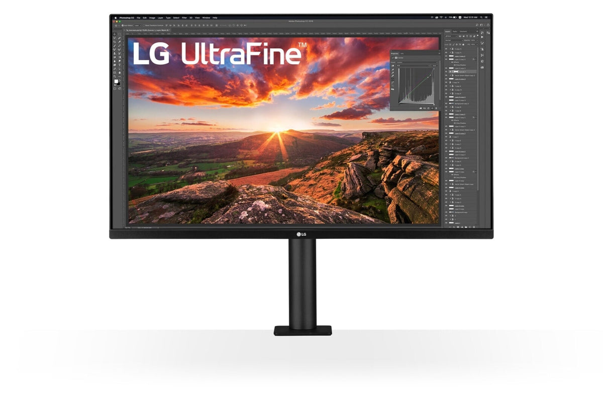 LG 32UN880P-B computer monitor 81.3 cm (32&quot;) 3840 x 2160 pixels 4K Ultra HD Black