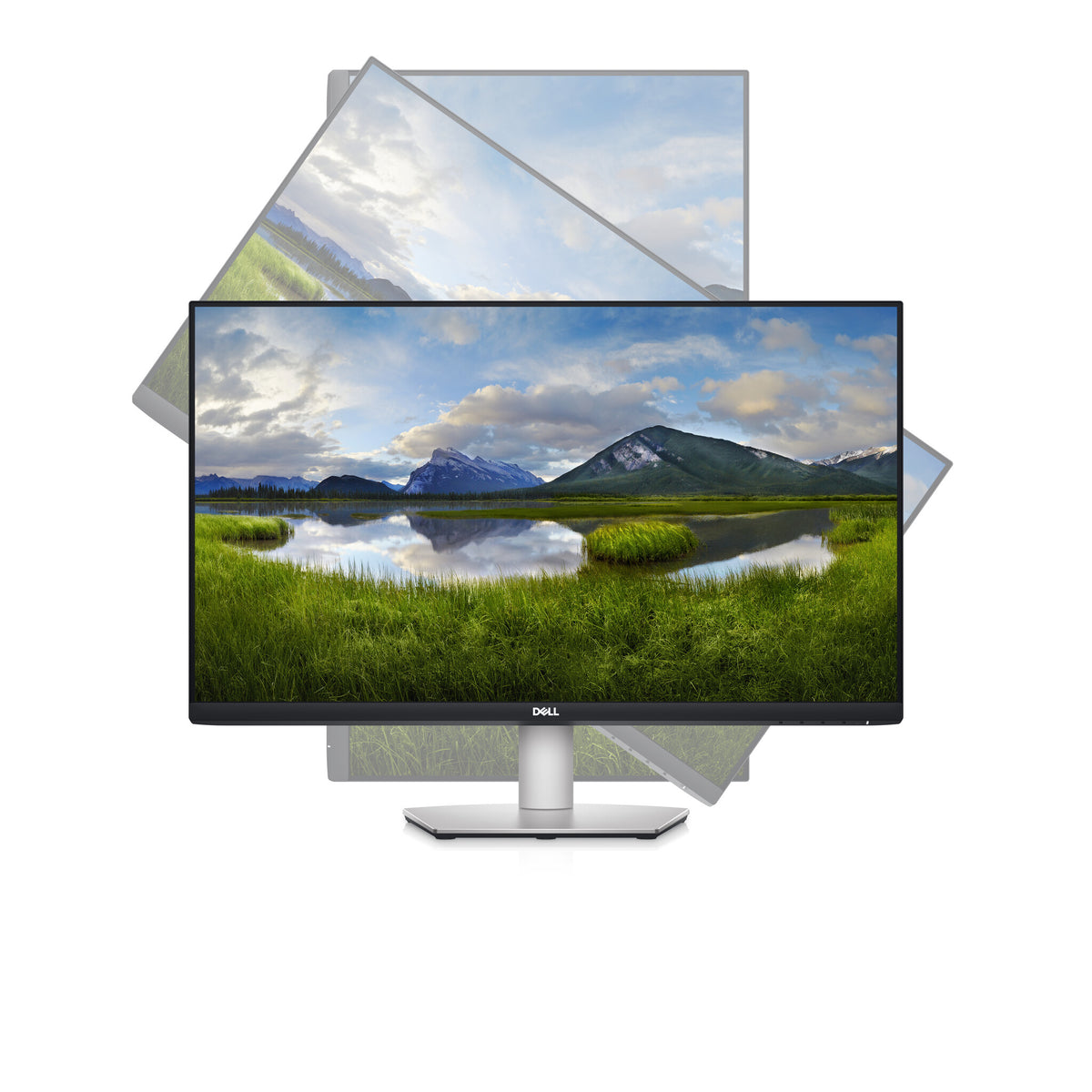 DELL S Series S2722QC LED display 68.6 cm (27&quot;) 3840 x 2160 pixels 4K Ultra HD LCD Grey