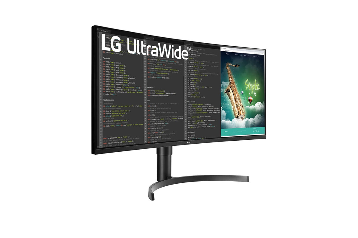 LG 35WN75CP-B LED display 88.9 cm (35&quot;) 3440 x 1440 pixels UltraWide Quad HD Black