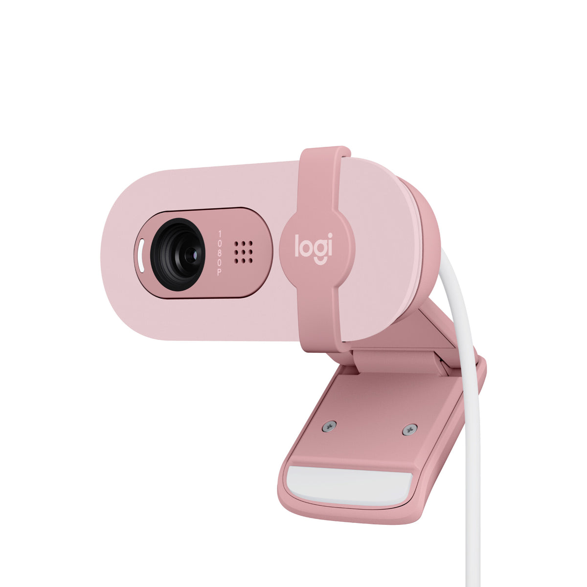 Logitech Brio 100 - 2 MP 1920 x 1080p - USB webcam in Pink