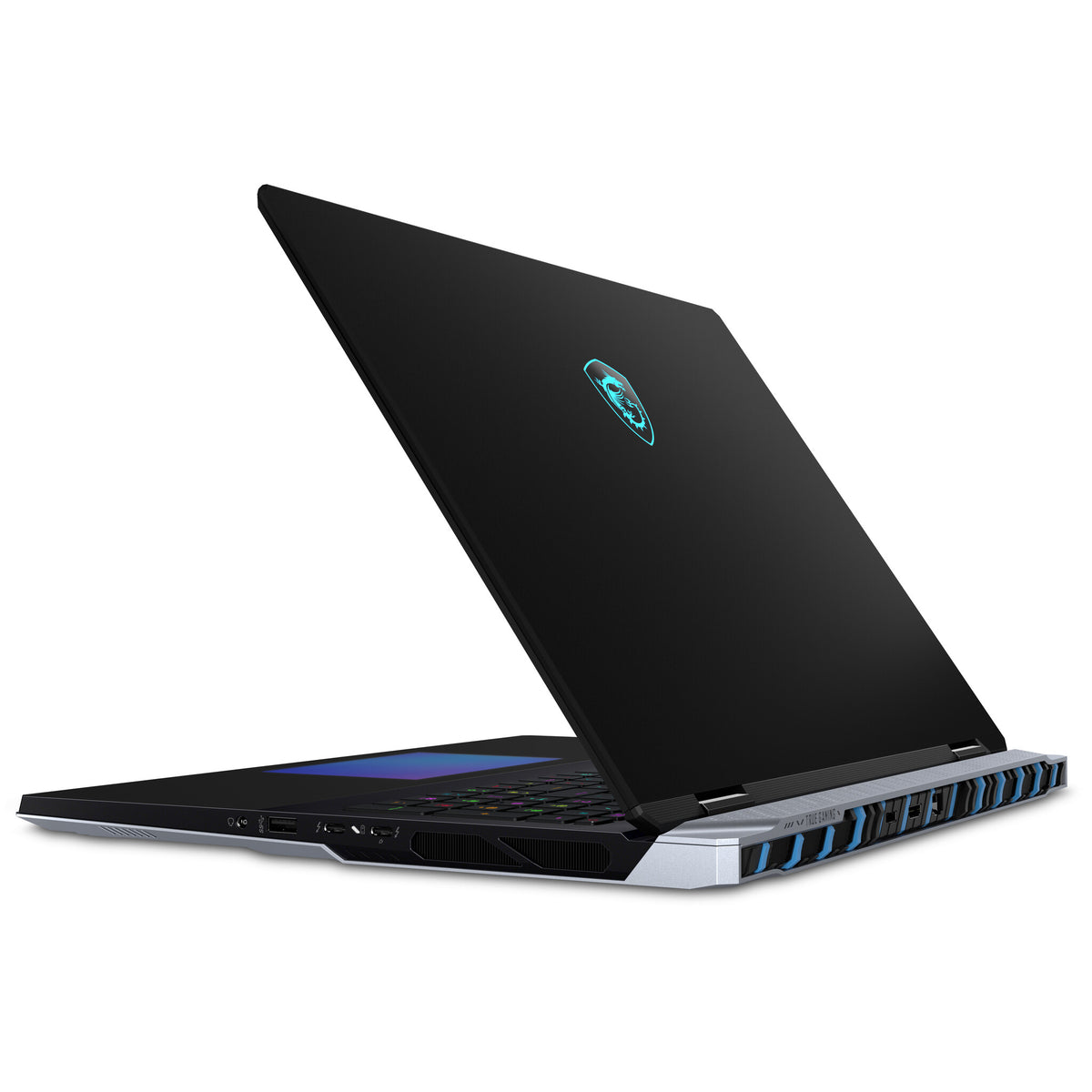MSI Titan 18 Laptop 45.7 cm (18&quot;) - UHD+ Intel® Core™ i9-14900HX - 64 GB DDR5-SDRAM - 2 TB SSD - NVIDIA GeForce RTX 4080 - Wi-Fi 7 - Windows 11 Pro - Black