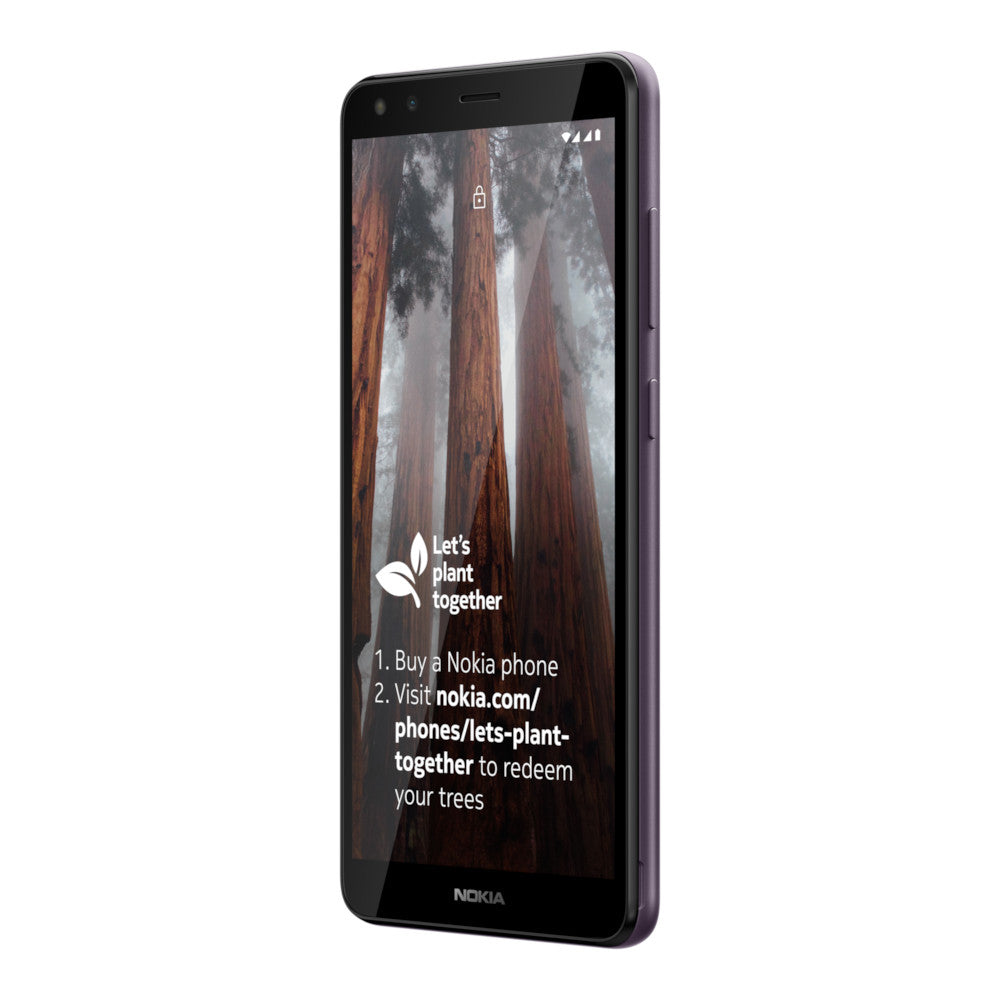 Nokia C01 Plus - Purple Front Angle