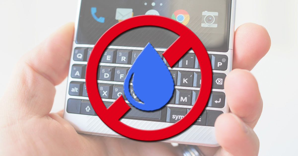 Is the Blackberry KEY2 Water Resistant?