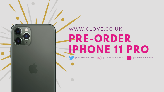 Pre-order the Apple iPhone 11 Pro: Shipping 20th September