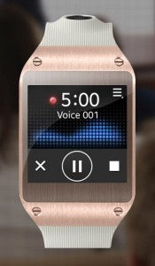 Samsung Galaxy Gear – Voice Memo