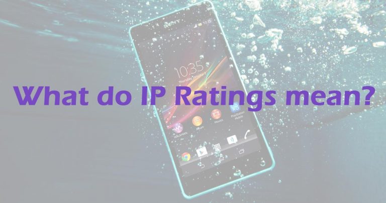 IP Ratings – what do they mean?