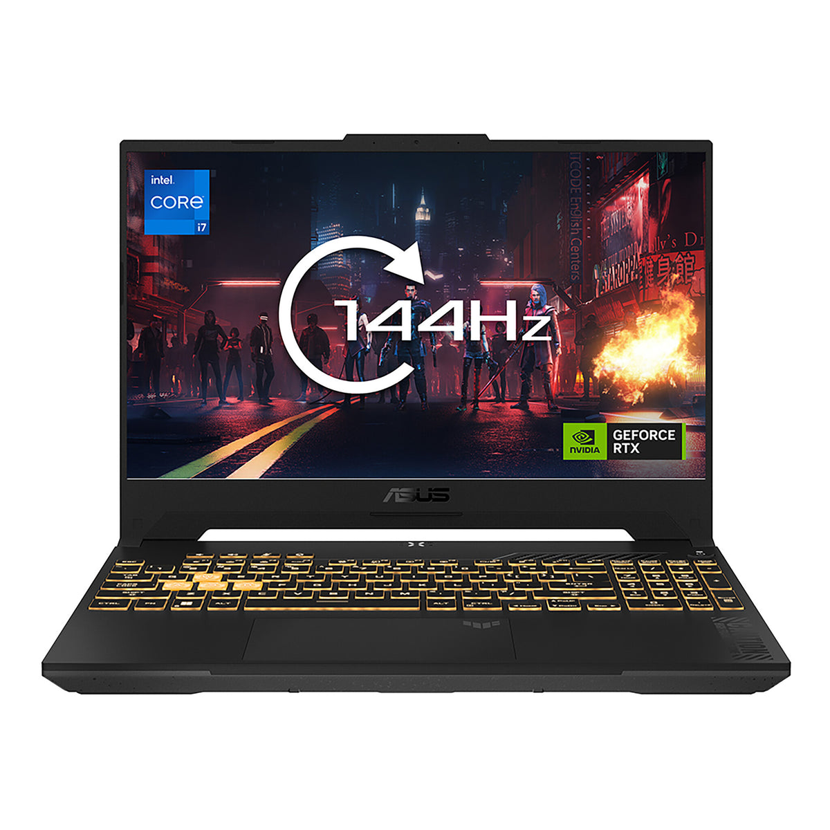ASUS TUF Gaming F15 Laptop - 39.6 cm (15.6&quot;) - Intel® Core™ i7-13620H - 16 GB DDR5-SDRAM - 1 TB SSD - NVIDIA GeForce RTX 4060 - Wi-Fi 6 - Windows 11 Home - Black / Grey