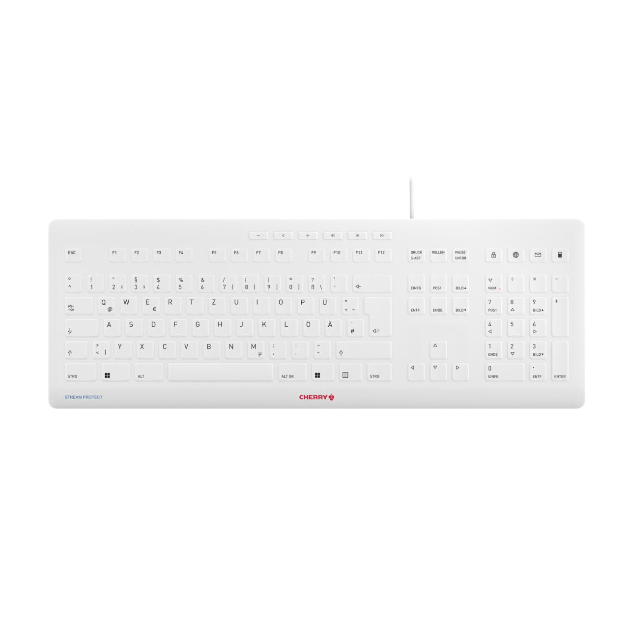Trust ODY II Bluetooth® Tastiera Tedesco, QWERTZ Nero con tastierino Trust ODY II Bluetooth® Tastiera Tedesco, QWERTZ Nero con tastierino