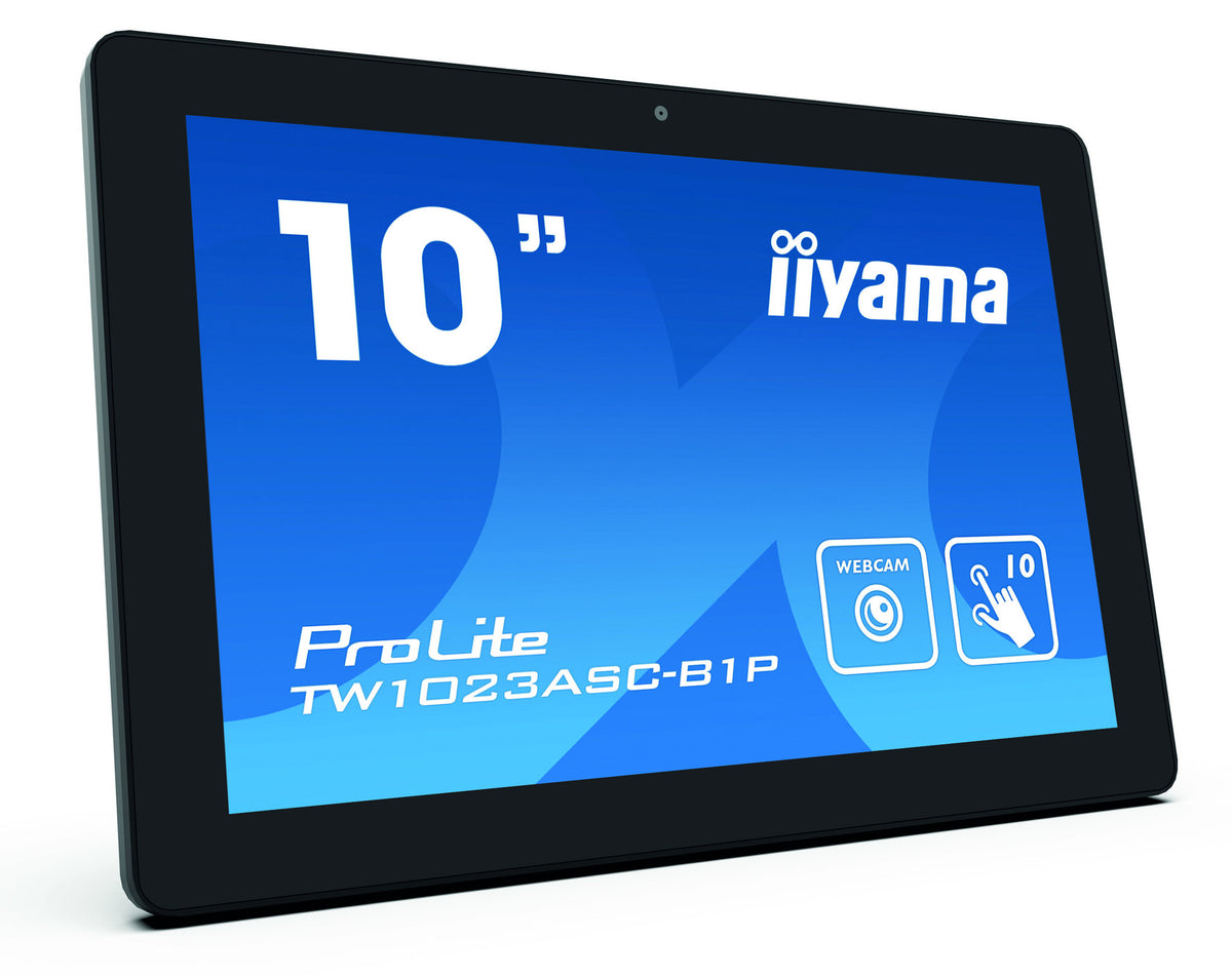 iiyama TW1023ASC-B1P meeting room display 25.6 cm (10.1") 1280 x 800 pixels LED 802.11b, 802.11g, Wi-Fi 4 (802.11n) Bluetooth