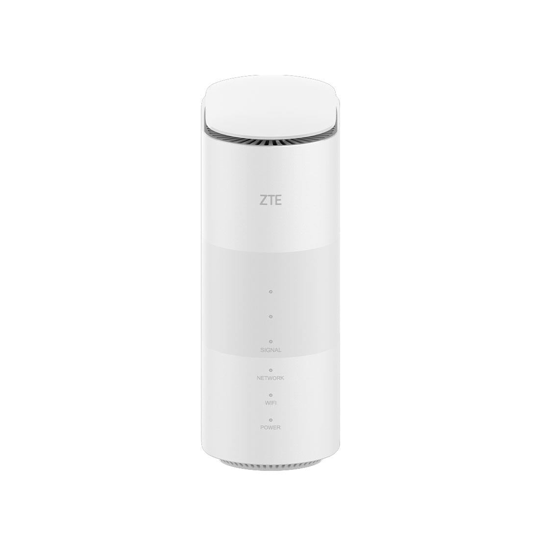 ZTE G5B - Gigabit Ethernet Dual-Band (2.4 GHz / 5 GHz) Wi-Fi 6 Wireless Router in White