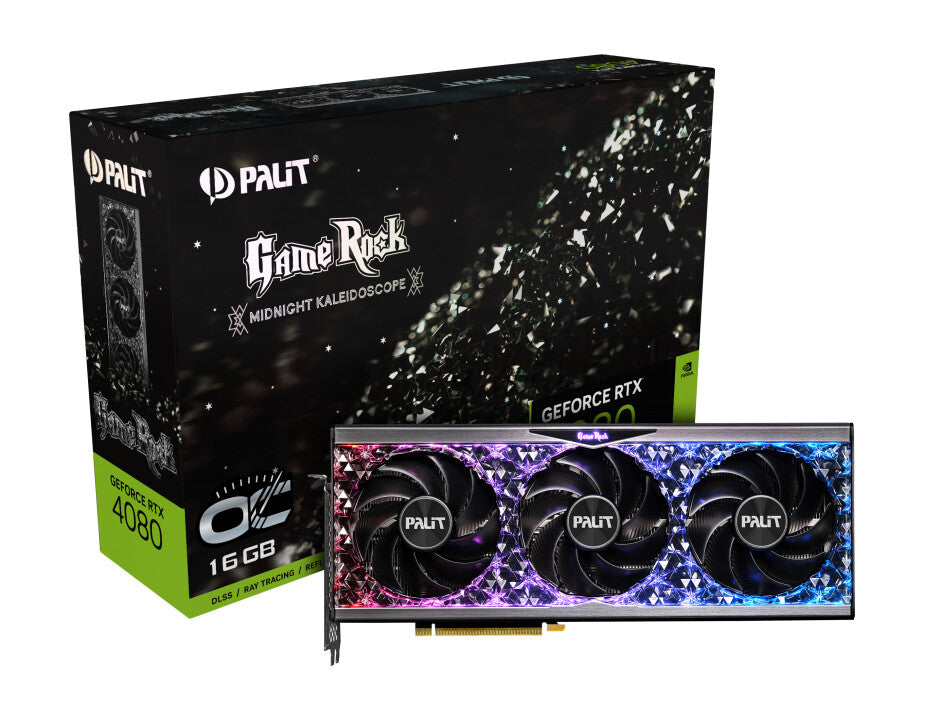 Palit GameRock OC - NVIDIA 16 GB GDDR6X GeForce RTX™ 4080 graphics card