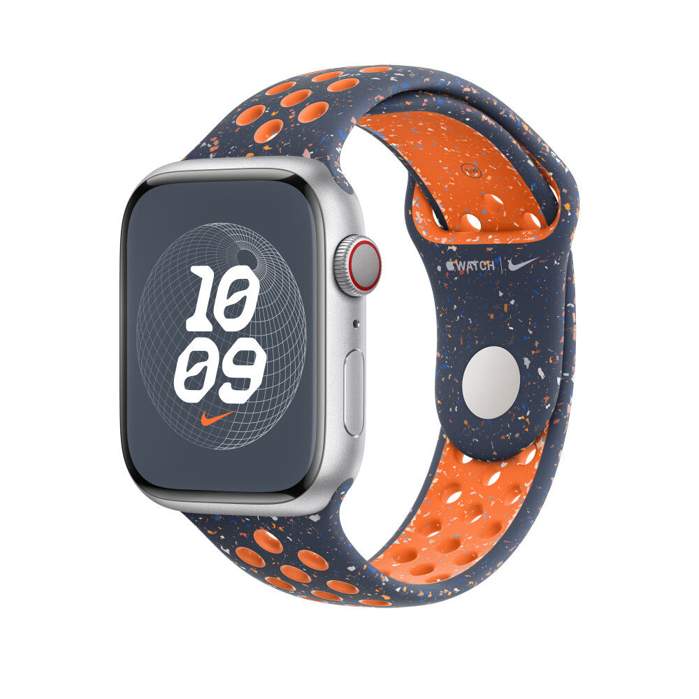 Apple MUV93ZM/A - 45mm Blue Flame Nike Sport Band - M/L
