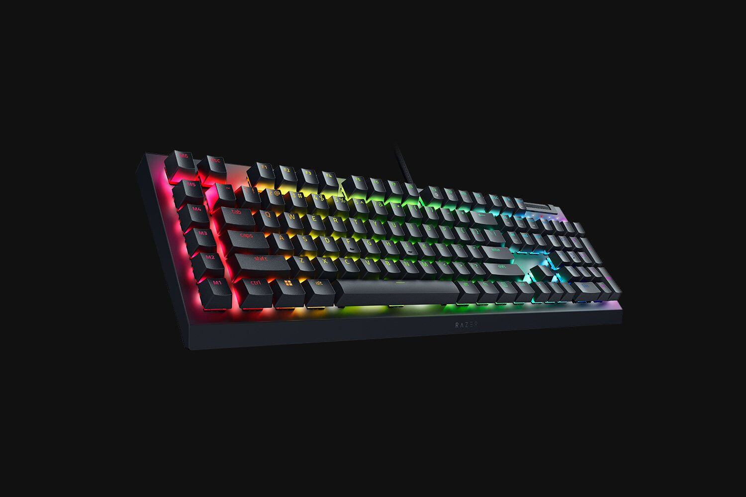 Keyboard Uk Razer Razer BlackWidow V4 X - USB Wired RGB Mechanical Gaming keyboard in Bl ...