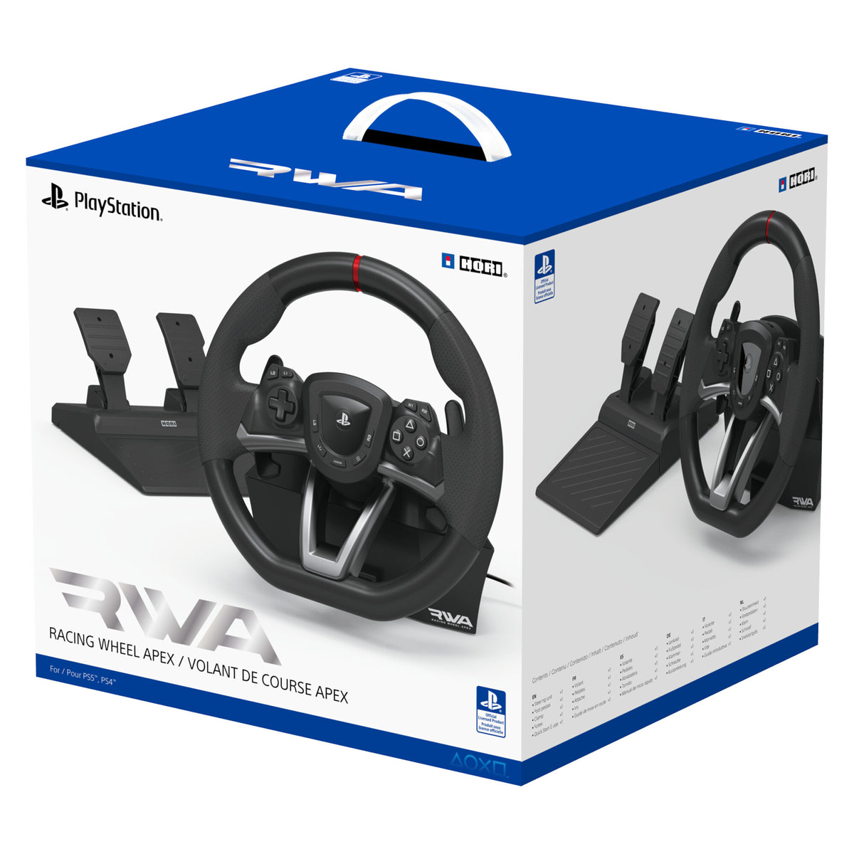 Hori APEX Racing Wheel + Pedals for PC / PS4 / PS5