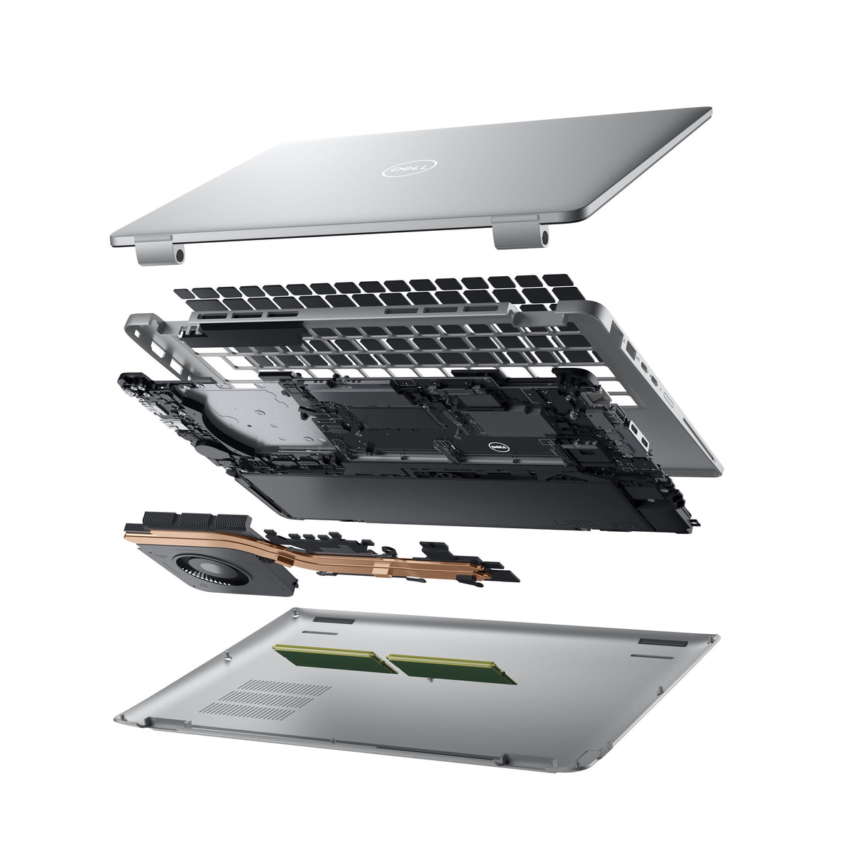 DELL Precision 3480 Laptop - 35.6 cm (14") - Intel® Core™ i7-1360P - 16 GB DDR5-SDRAM - 512 GB SSD - Wi-Fi 6E - Windows 11 Pro - Grey